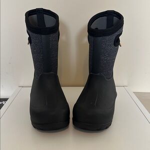 Bogs Toddler Waterproof Neo Classic 3 Season Winter Boots Gray Black Size 11
